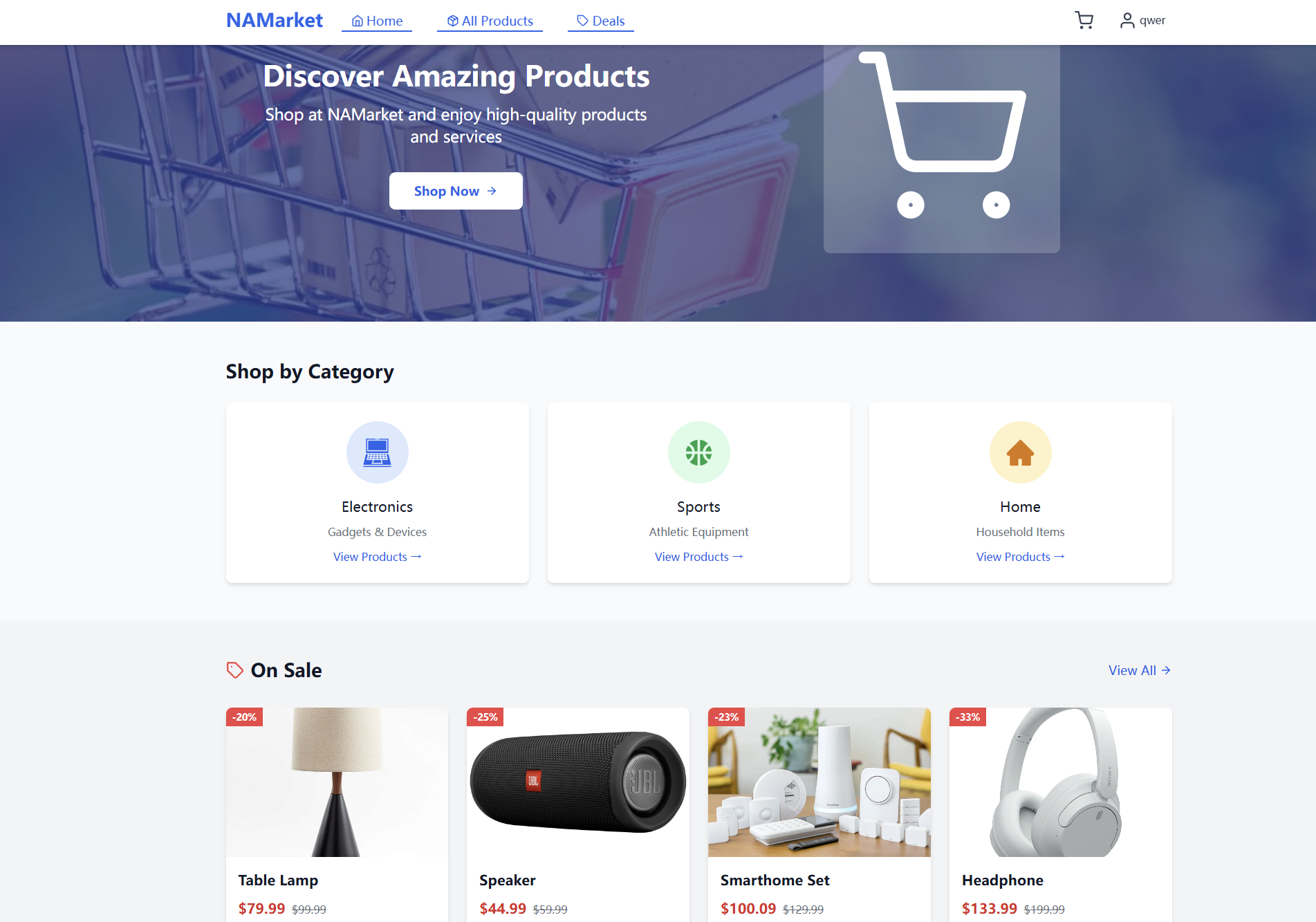 E-commerce Online Store